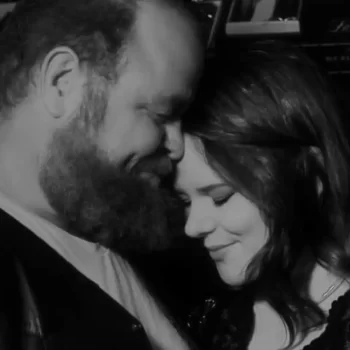 An intimate image of Beast and echo.